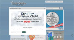 Desktop Screenshot of cordialgreetings.com